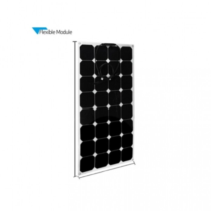 100W 플렉시블 태양광 패널 태양전지 솔라 판넬 태양열 모듈