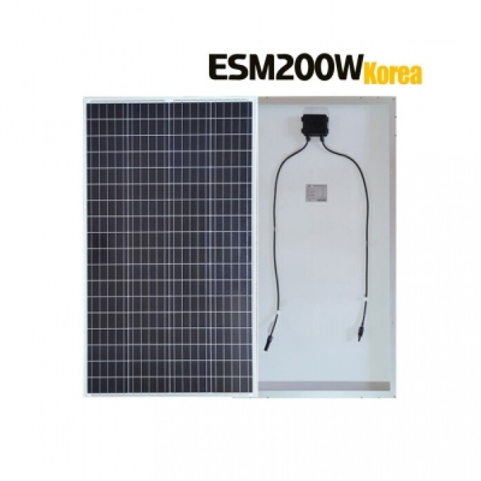 200W 태양광모듈(패널)단결정 집열판 태양열판넬 전문업체