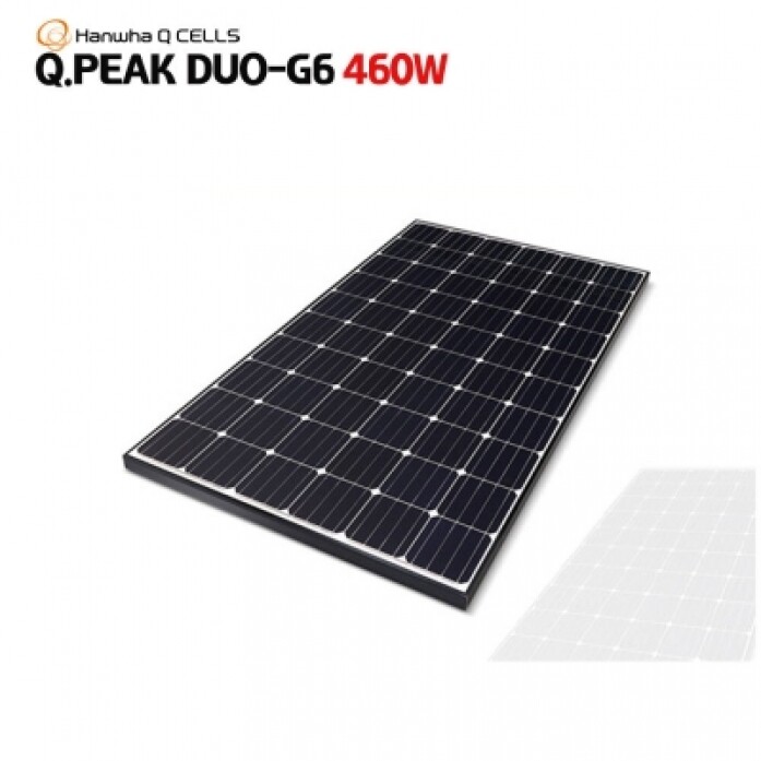 한화 양면 460W 태양광모듈(패널)단결정 집열판 낱개판매 대량납품 전문업체